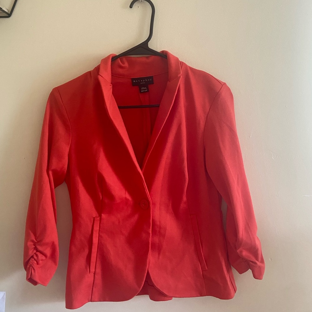 Orange Blazer